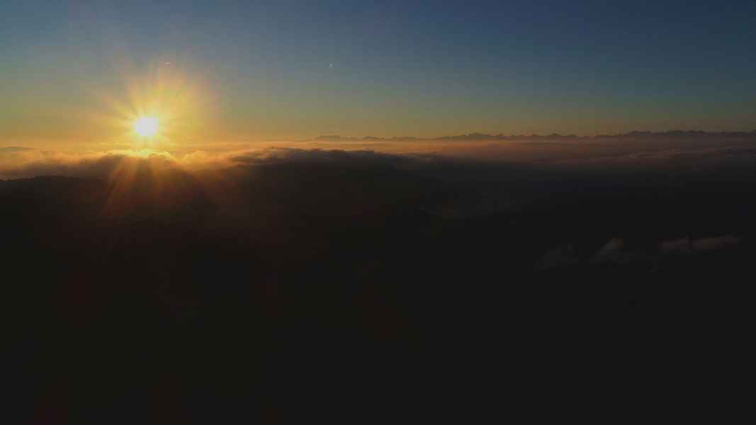 Sonnenaufgang in Oberkulm AG