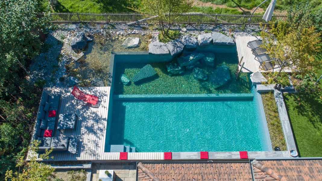 Schwimmteich in Rickenbach LU